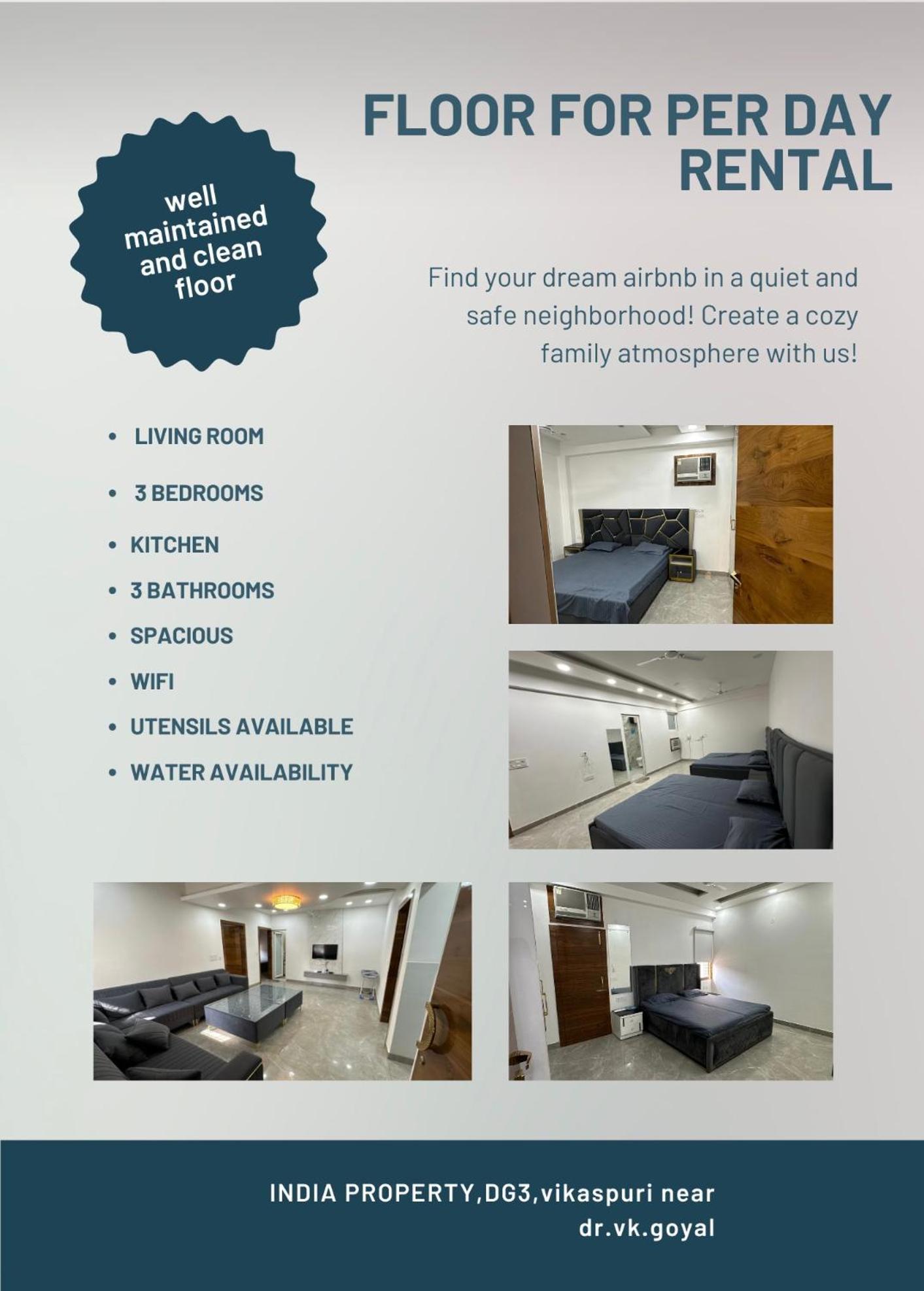 Builder Floor Apartment New Delhi
